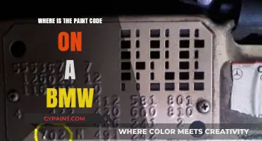 Finding Your BMW's Paint Code: A Quick and Easy Guide