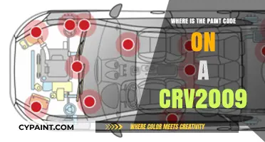 Finding Your 2009 CR-V's Paint Code: A Quick Guide