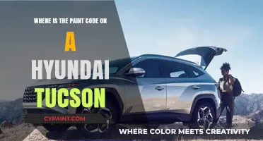 Locate Your Hyundai Tucson's Paint Code: A Quick Guide