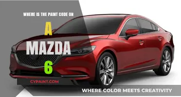 Locate Your Mazda 6 Paint Code: Quick Guide to Finding It