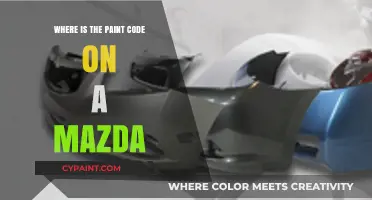 Finding Your Mazda's Paint Code: A Quick and Easy Guide