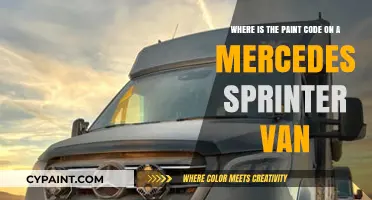 Decoding the Mercedes Sprinter Van's Paint Code: A Simple Guide