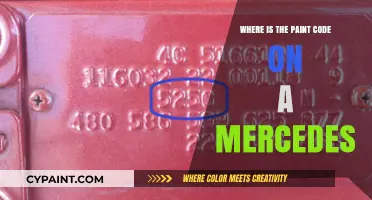 Locate Your Mercedes Paint Code: A Quick Guide to Finding It