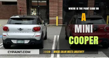 Finding Your Mini Cooper's Paint Code: A Quick Guide