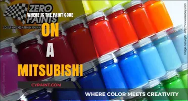 Locate Your Mitsubishi's Paint Code: A Quick Guide