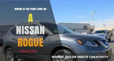 Finding Your Nissan Rogue's Paint Code: A Quick Guide