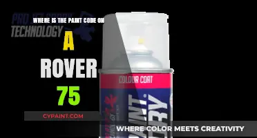 Finding Your Rover 75's Paint Code: A Quick Guide