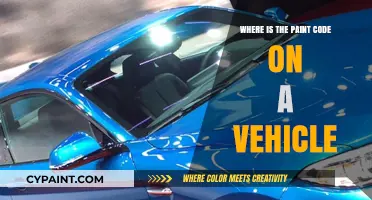 Finding Your Vehicle's Paint Code: A Quick and Easy Guide
