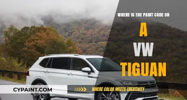 Finding Your VW Tiguan's Paint Code: A Quick Guide
