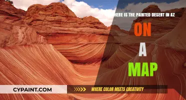 Exploring Arizona's Painted Desert: A Colorful Journey on the Map