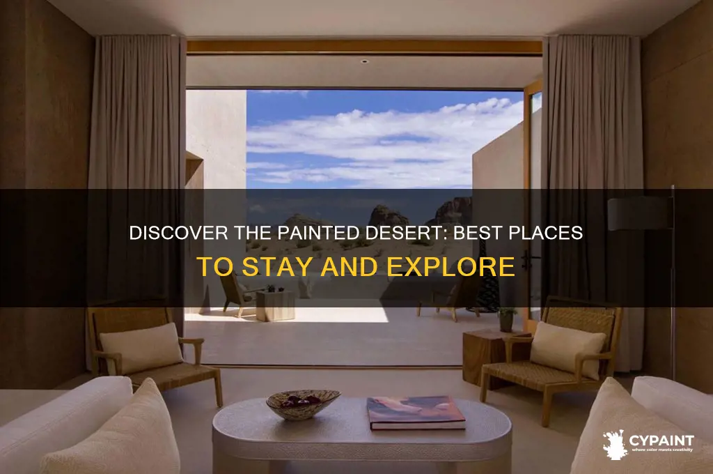 where is the painted desert where to stay
