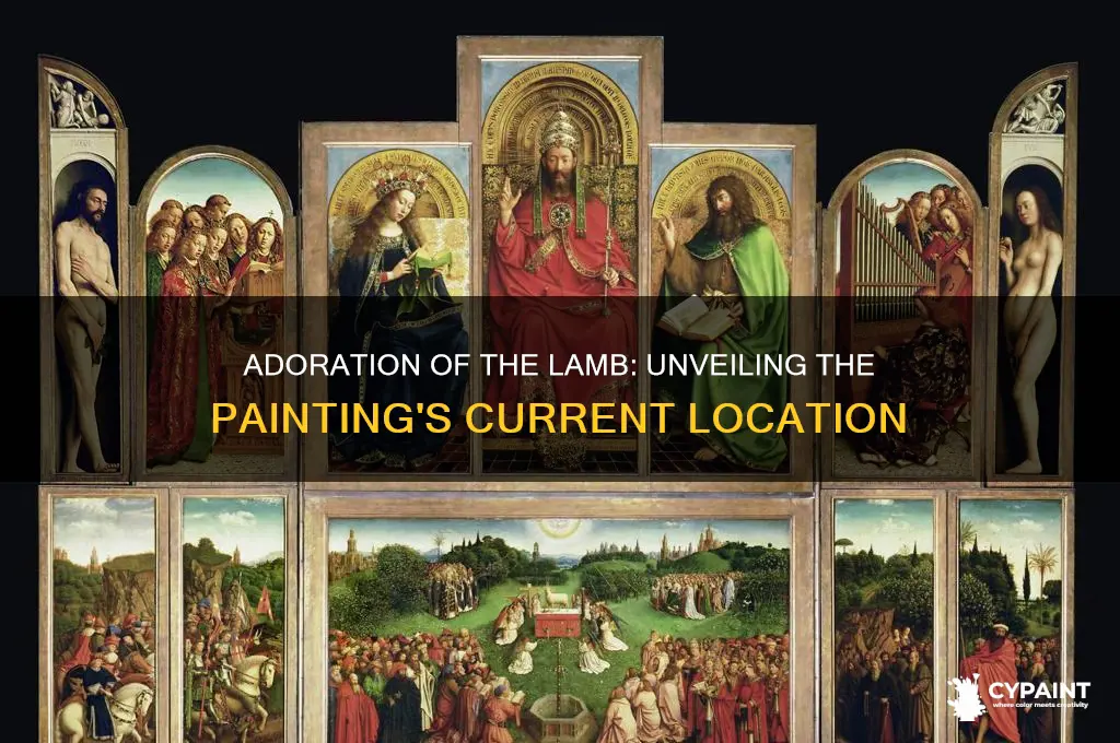 where is the painting adoration of the lamb