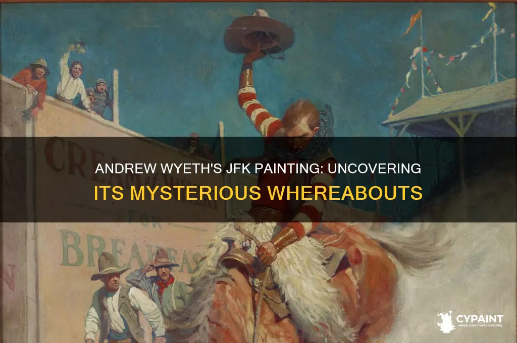 where is the painting by andrew wyeth of jfk