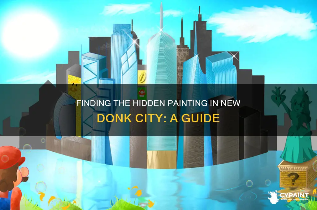 where is the painting in new donk city