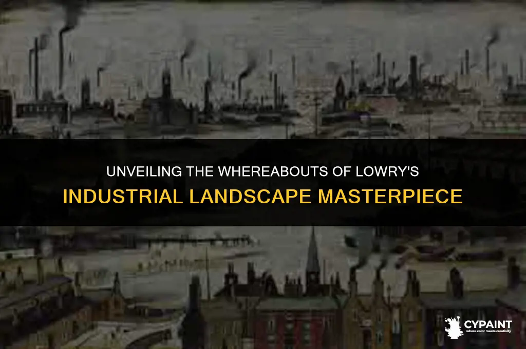 where is the painting industrial landscape by laurence stephen lowry