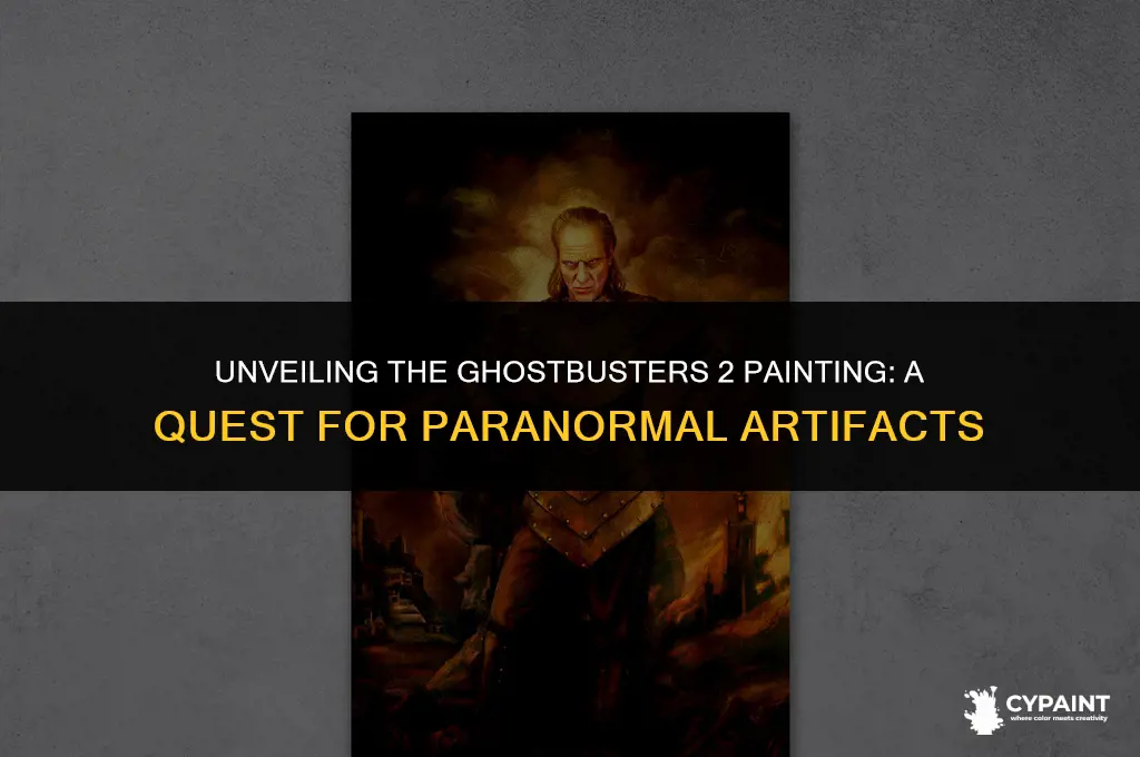 where is the painting of the ghostbusters from ghostbusters 2