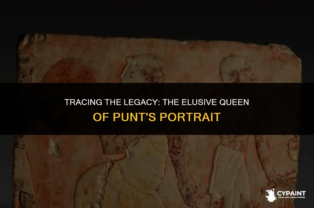 where is the painting of the queen of punt currently