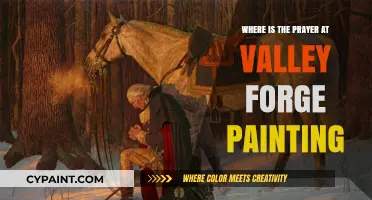 Discovering the Historic Prayer at Valley Forge Painting's Location