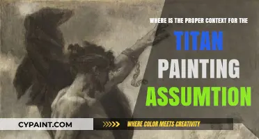 Exploring the Proper Context for the Titan Painting Assumption