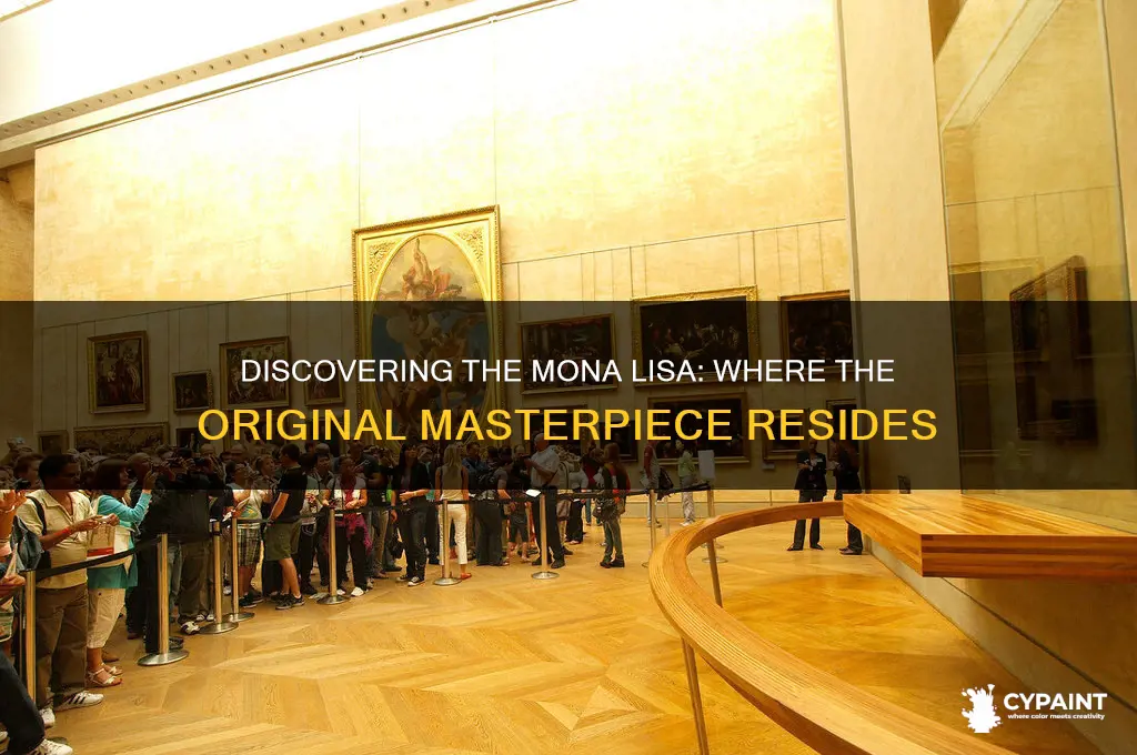 where is the real mona lisa painting located
