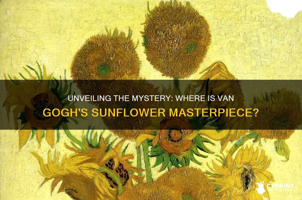 where is the real van gogh sunflower painting