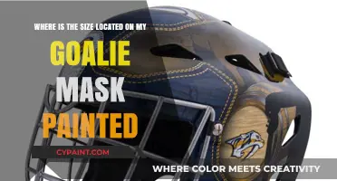 Unveiling the Mystery: Locating Sizes on Your Goalie Mask