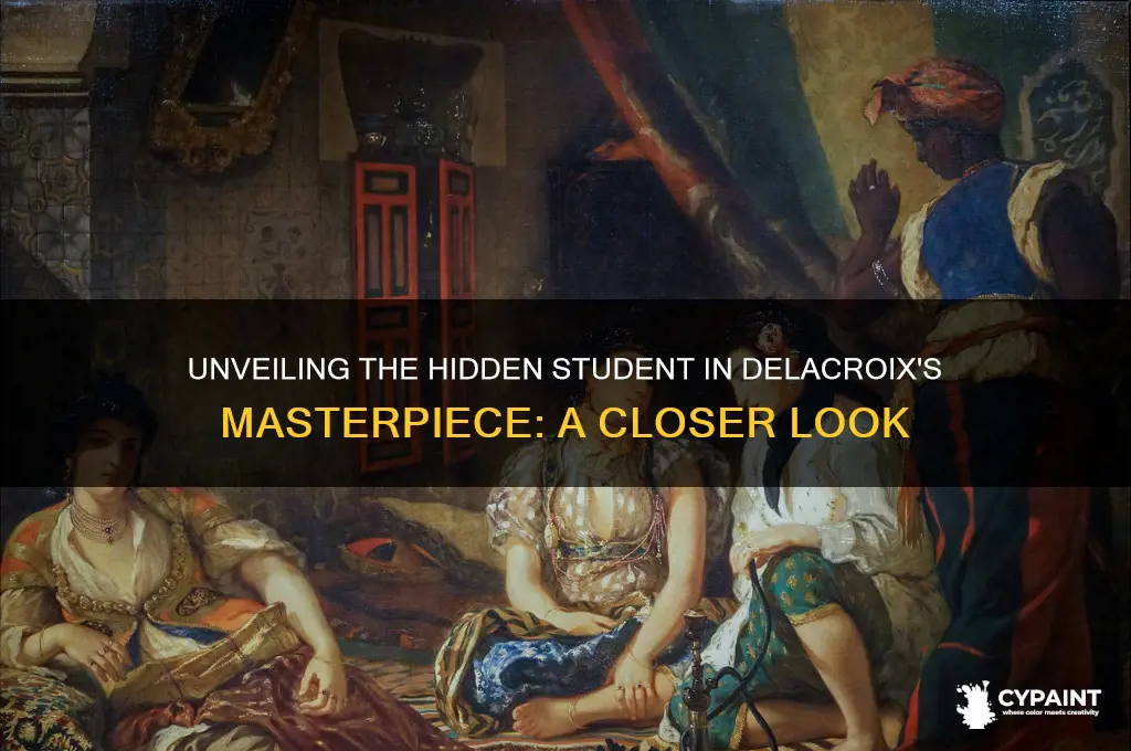 where is the student in delacroix