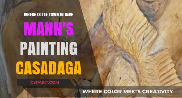 Exploring the Enchanting Town in Dave Mann's Painting Casadaga