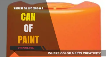 Decoding the Mystery: Where to Find UPC Codes on Paint Cans