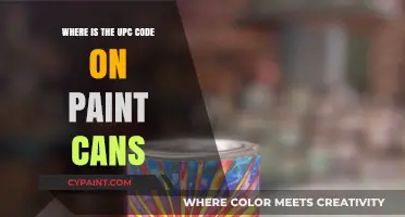Decoding Paint Cans: A Guide to Finding the Elusive UPC Code
