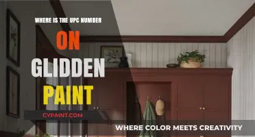 Finding the UPC Number on Glidden Paint: A Quick Guide