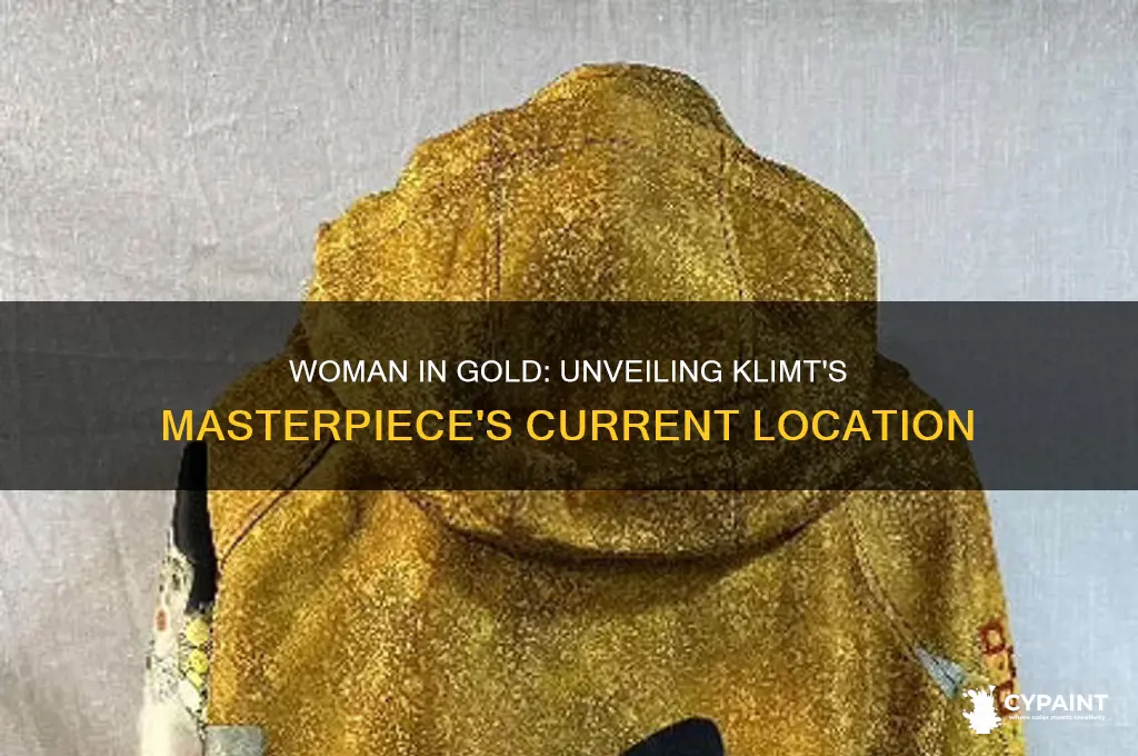 where is the woman in gold painting by klimt