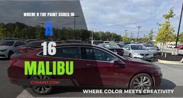 Finding Paint Codes in a 2016 Malibu: A Quick Guide