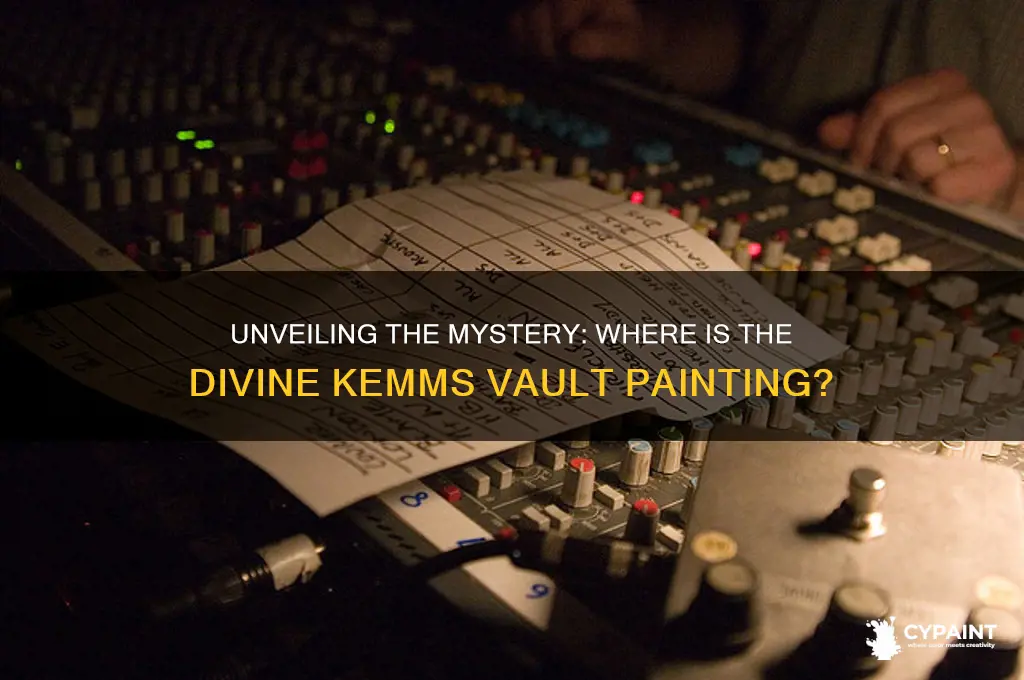 where s the painting of the divine kemms vault