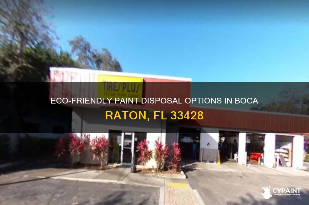 where to dispose of left over paint in 33428