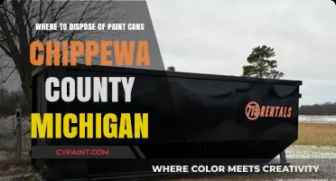 Proper Paint Can Disposal in Chippewa County, Michigan: A Guide