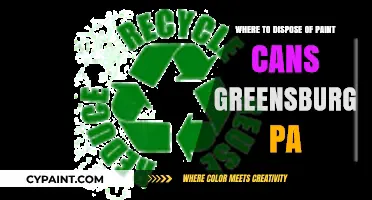 Eco-Friendly Disposal: Where to Recycle Paint Cans in Greensburg, PA