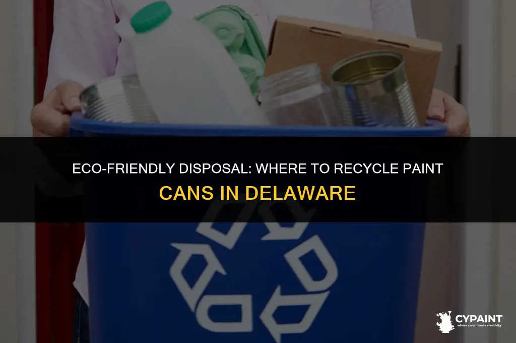 where to dispose of paint cans in delaware