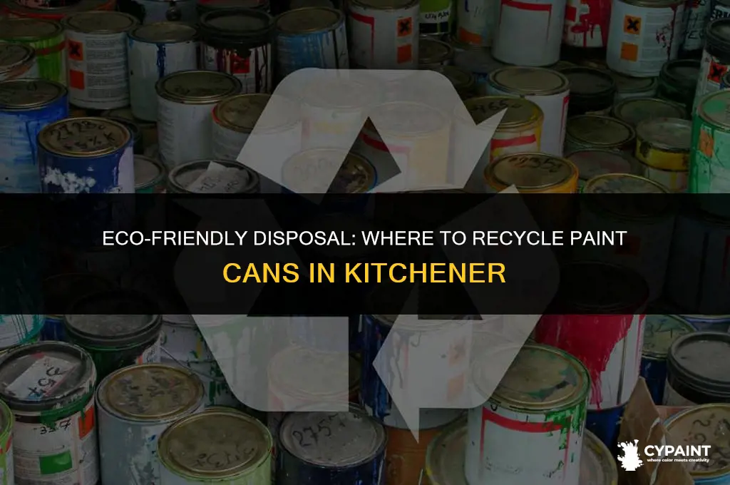 where to dispose of paint cans in kitchener