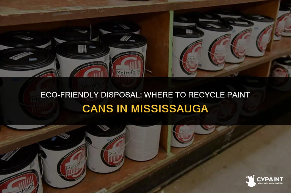 where to dispose of paint cans in mississauga
