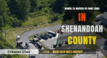 Shenandoah County Paint Disposal Guide: Where to Recycle Paint Cans