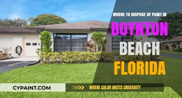 Eco-Friendly Paint Disposal Options in Boynton Beach, Florida