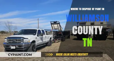 Eco-Friendly Paint Disposal Options in Williamson County, TN