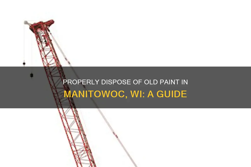 where to dispose of pold paint in manitowoc wi