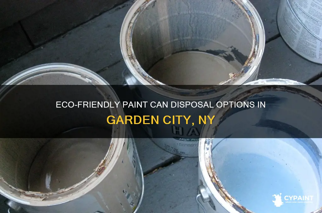 where to dispose paint cans in garden city ny
