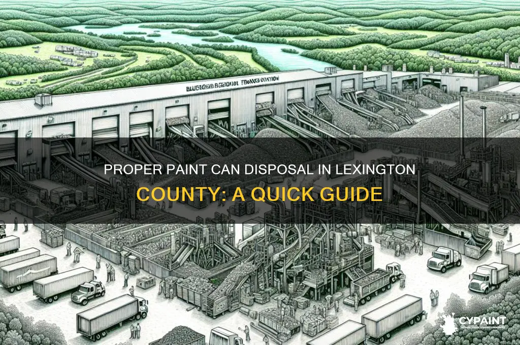 where to dispose paint pain cans in lexington county