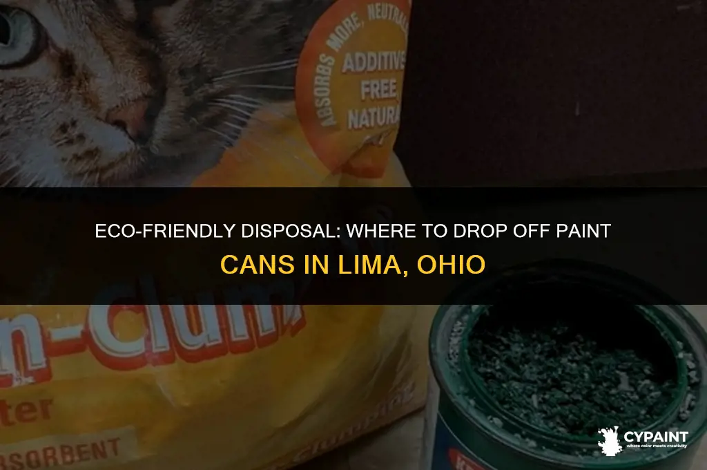 where to drop off paint cans lima ohio