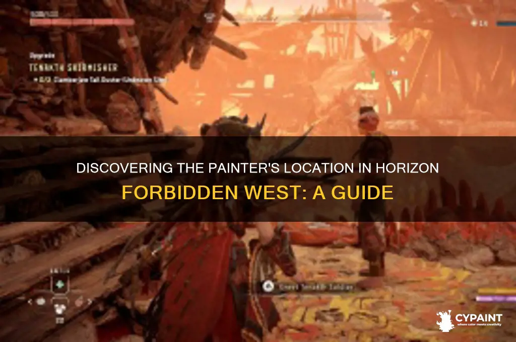 where to find a painter in horizon forbidden west