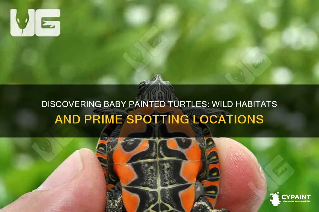 where to find baby painted turtles in the wild