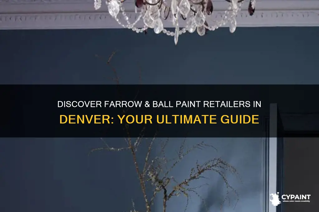 where to find farrow and ball paint in denver
